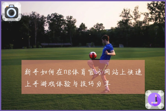 新手如何在ng体育官方网站上快速上手游戏体验与技巧分享