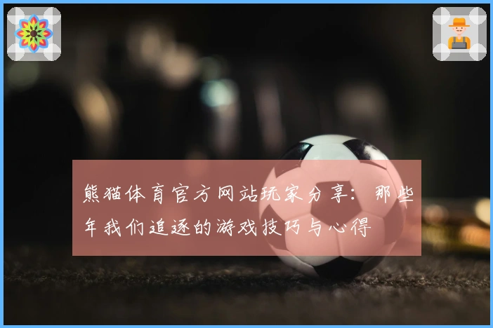 熊猫体育官方网站玩家分享：那些年我们追逐的游戏技巧与心得